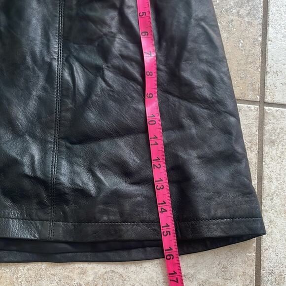 cupcakes and cashmere Marrie Leather Skirt - Picture 14 of 16